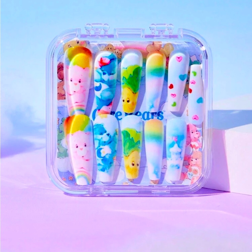 Care Bear Acrylic Nails